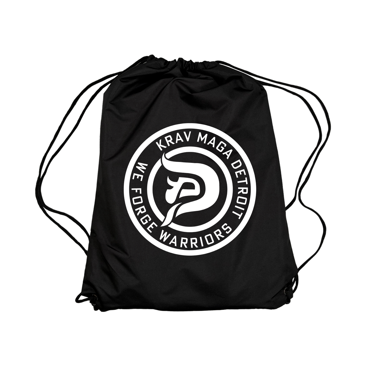 Krav Maga Detroit Academy Drawstring Bags #8152 A