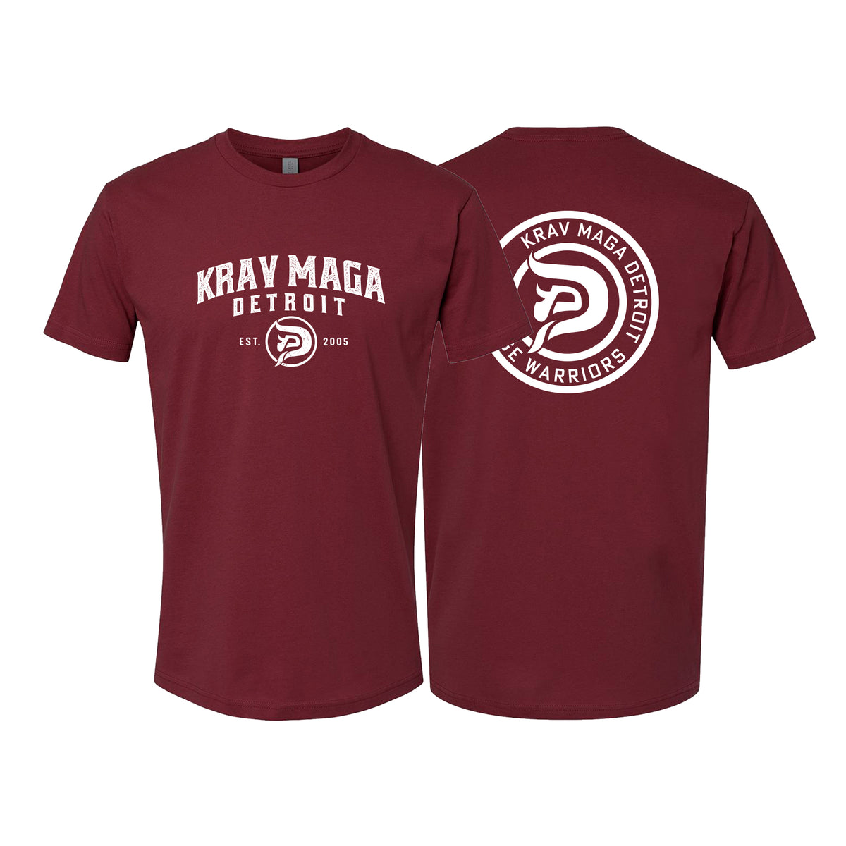 Krav Maga Detroit Next Level Adult Shirts #8152 A