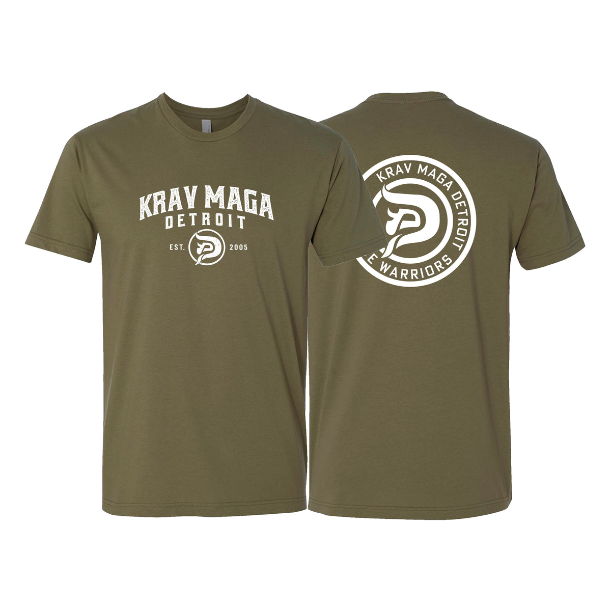 Krav Maga Detroit Next Level Adult Shirts #8152 A