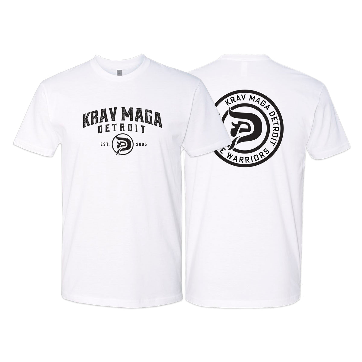 Krav Maga Detroit Next Level Adult Shirts #8152 A