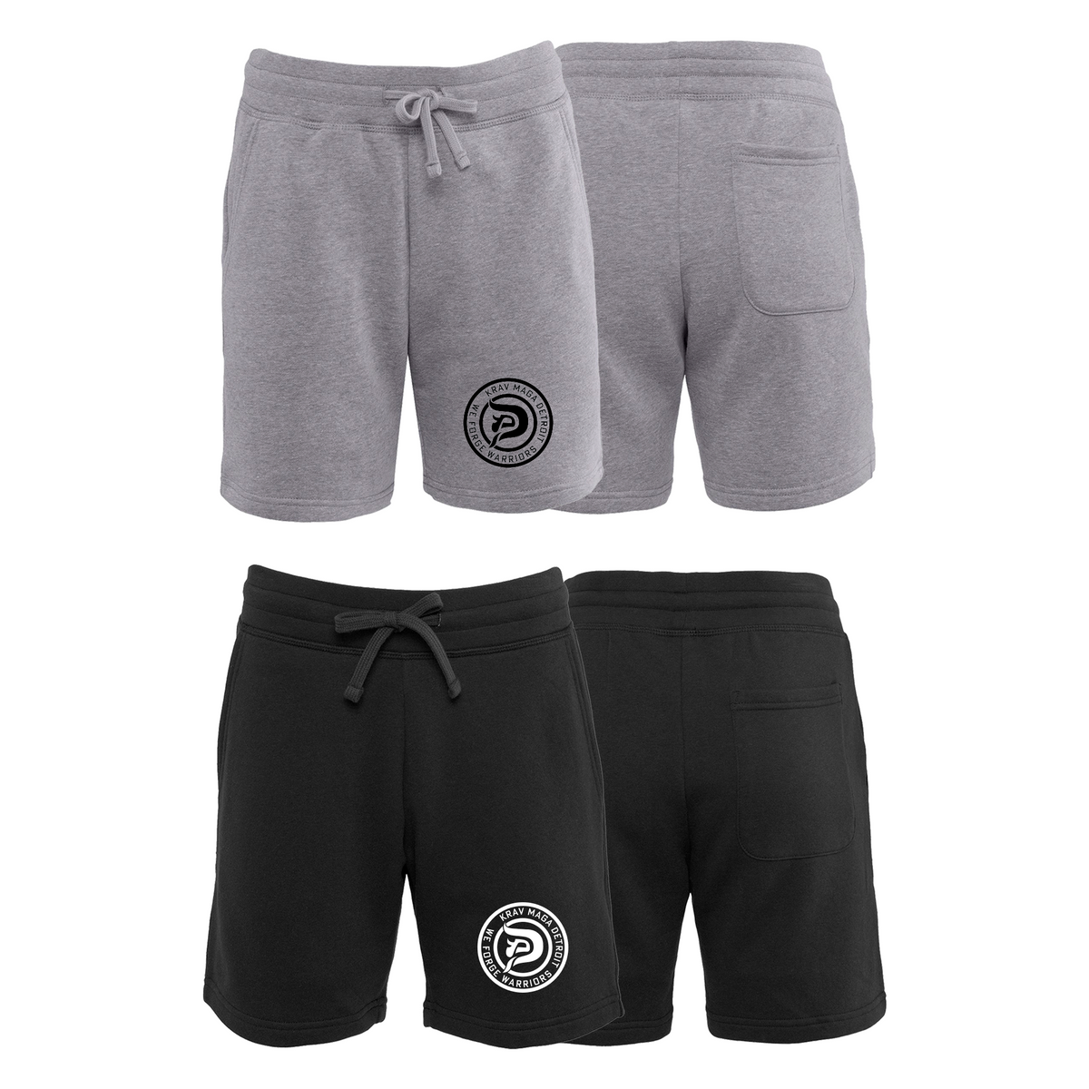 Krav Maga Detroit Academy Sweat Shorts #8152 A