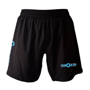 Cyclone Brazilian Jiu-Jitsu All Black Custom Shorts 2.0 #8154 A