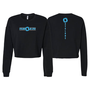 Cyclone Brazilian Jiu-Jitsu Women's Cropped Crewneck Sweatshirt #8154 A