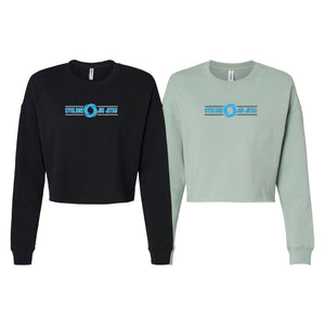 Cyclone Brazilian Jiu-Jitsu Women's Cropped Crewneck Sweatshirt #8154 A