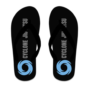 Cyclone Brazilian Jiu-Jitsu Academy Flip Flops #8154 A