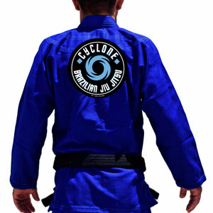 Cyclone Brazilian Jiu-Jitsu Academy Kids Gi - Blue #1227 A