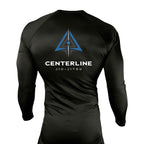 Centerline Jiu-Jitsu All Black Rash Guards Long Sleeves #8156 A