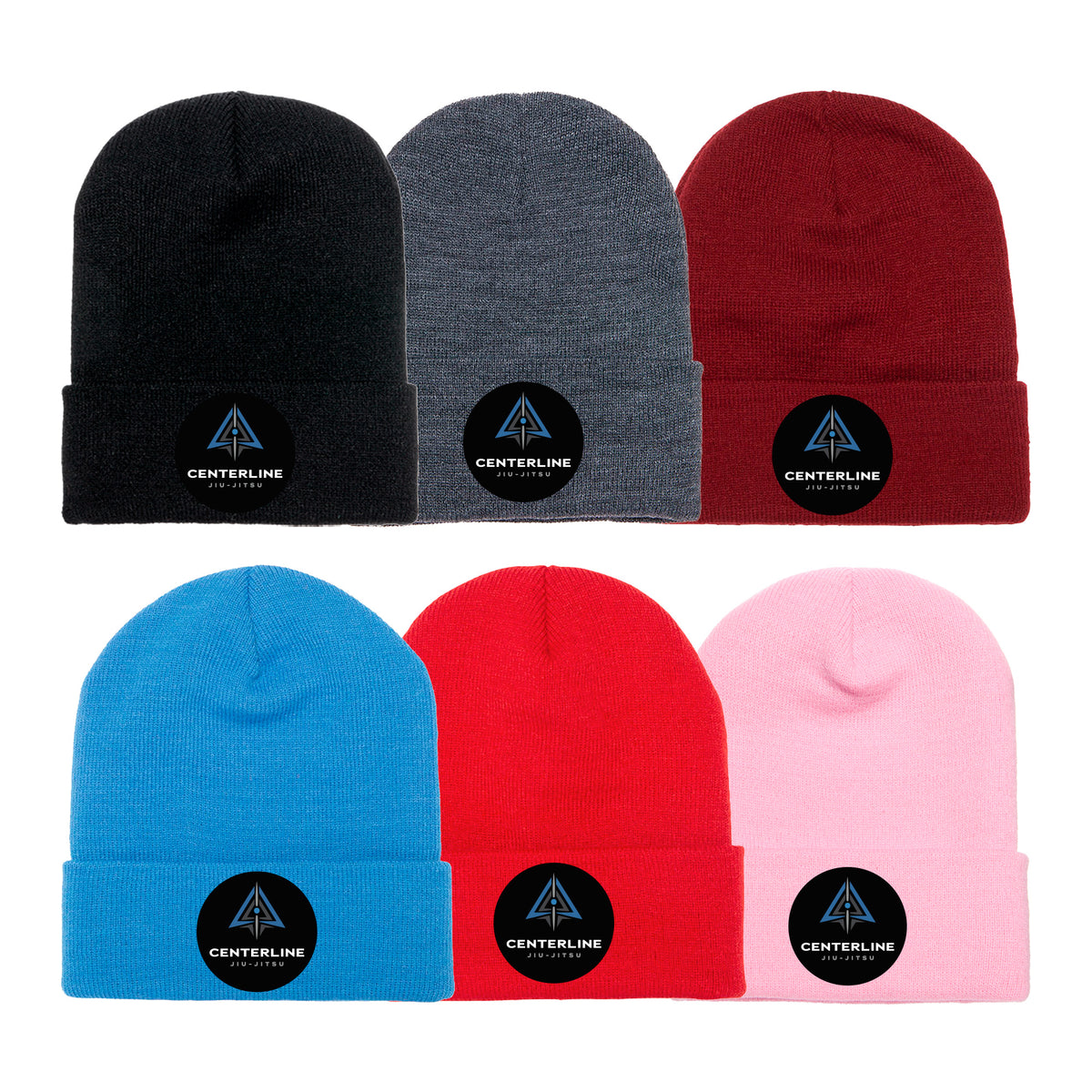 Centerline Jiu-Jitsu Academy Beanies #8156 A
