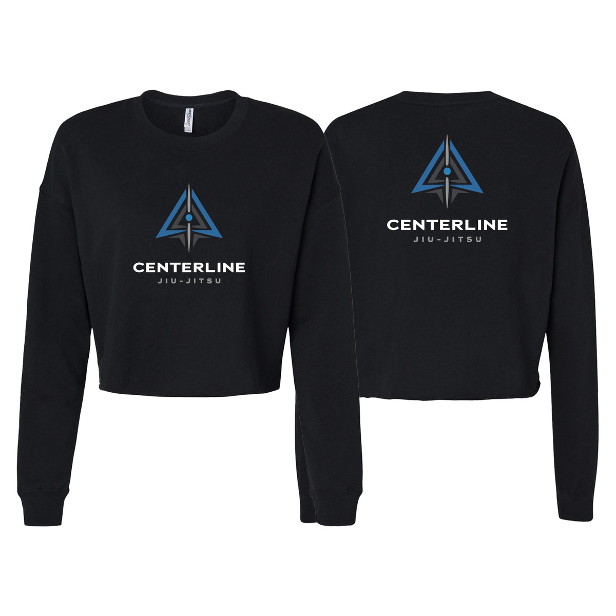 Centerline Jiu-Jitsu Women's Cropped Crewneck Sweatshirt #8156 A