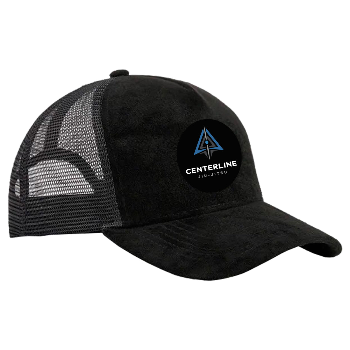 Centerline Jiu-Jitsu Suede Trucker Hat #8156 A