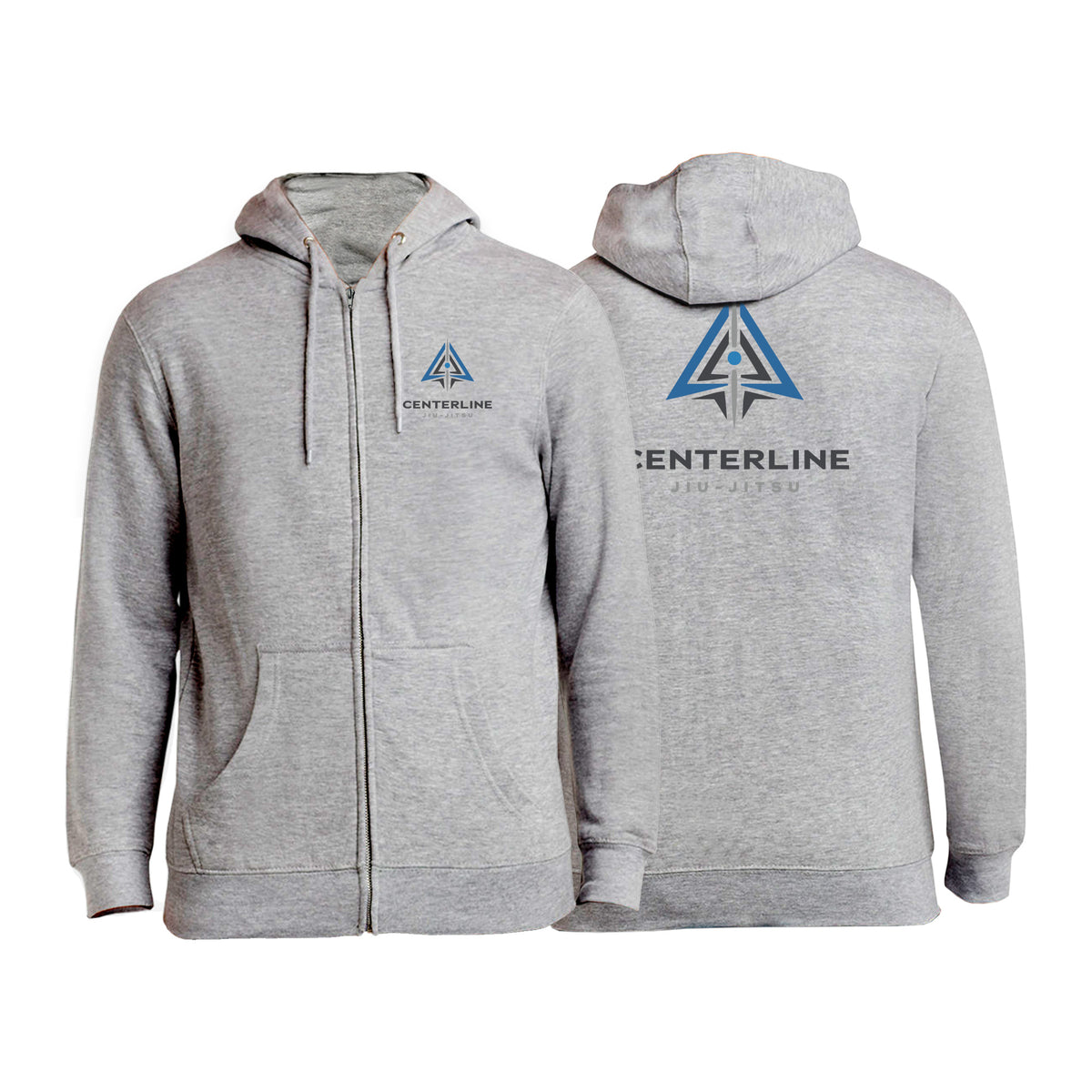 Centerline Jiu-Jitsu Zip-Up Hoodies #8156 B