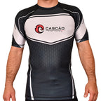 Prineville Jiu Jitsu Academy Rash Guards Black/White #8157 A