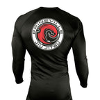Prineville Jiu Jitsu All Black Rash Guards Long Sleeves #8157 A