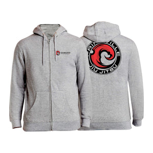 Prineville Jiu Jitsu Zip-Up Hoodies #8157 B