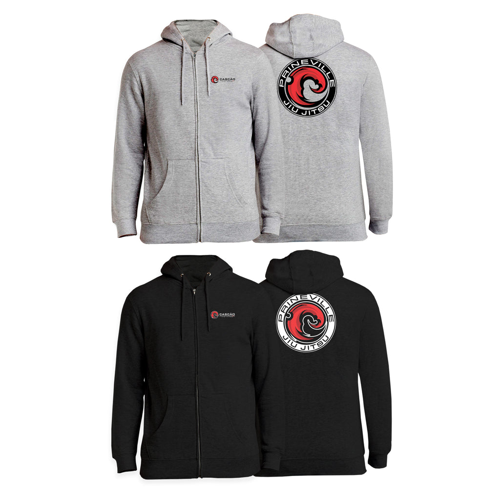 Prineville Jiu Jitsu Zip-Up Hoodies #8157 B