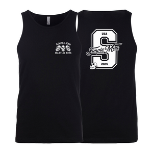 Simple Man MA Next Level Tank Tops #8158 A