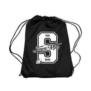 Simple Man MA Drawstring Bags #8158 A