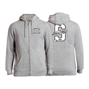 Simple Man MA Zip-Up Hoodies #8158 A