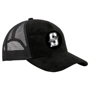 Simple Man MA Suede Trucker Hat #8158 A