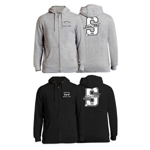 Simple Man MA Zip-Up Hoodies #8158 A