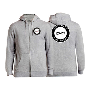 Infinity BJJ Utah Zip-Up Hoodies #8159 A
