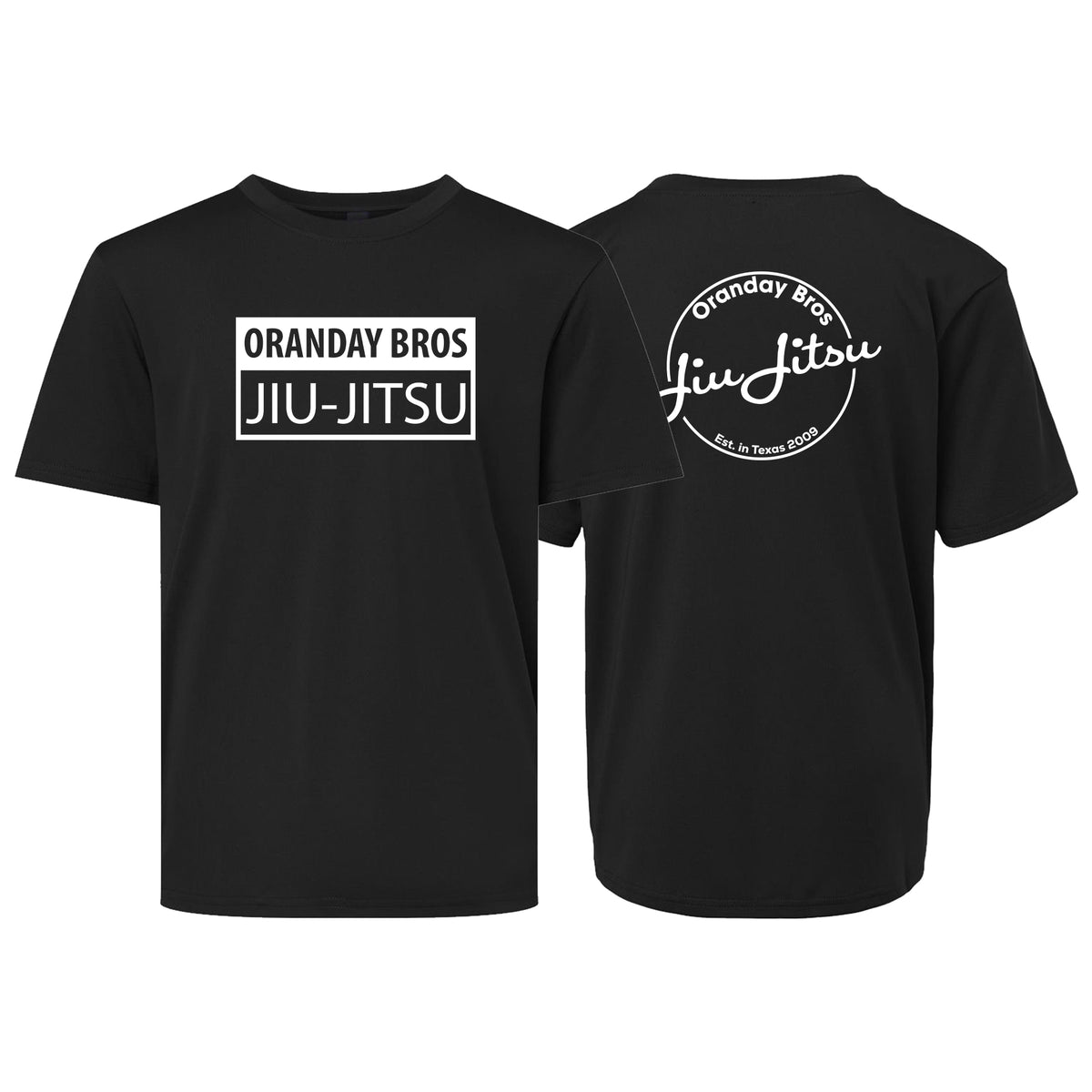 Oranday Bros Lumberton Jiu Jitsu Dry Fit Kids Shirts #8160 A