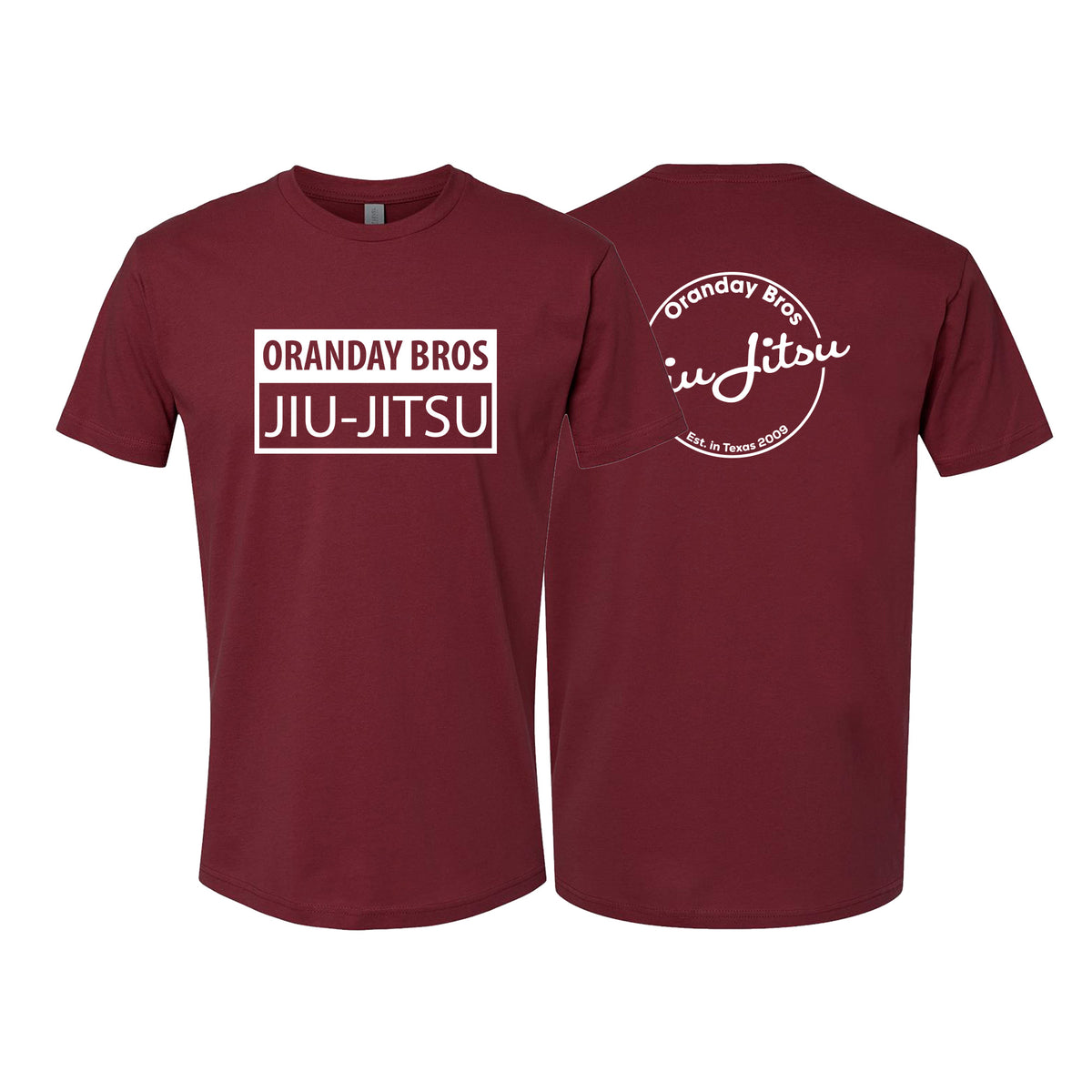 Oranday Bros Lumberton Jiu Jitsu Next Level Adult Shirts #8160 A