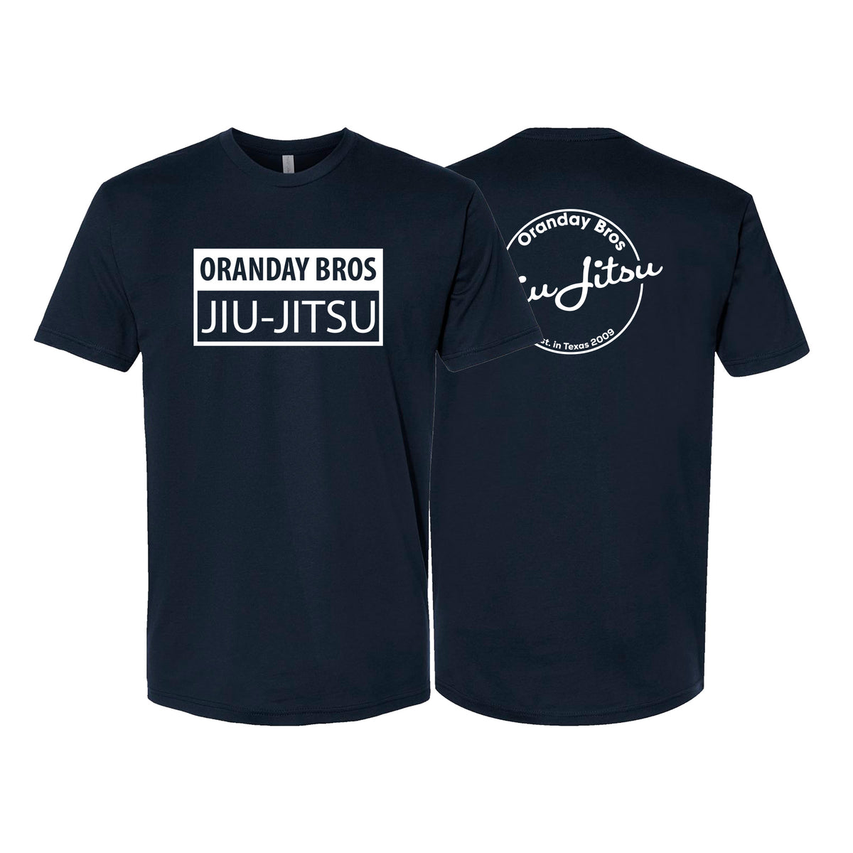 Oranday Bros Lumberton Jiu Jitsu Next Level Adult Shirts #8160 A