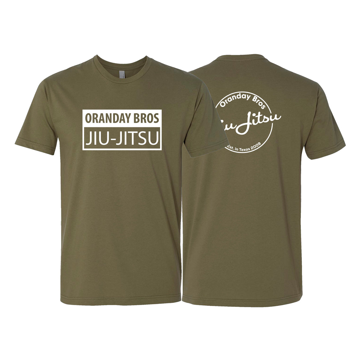 Oranday Bros Lumberton Jiu Jitsu Next Level Adult Shirts #8160 A