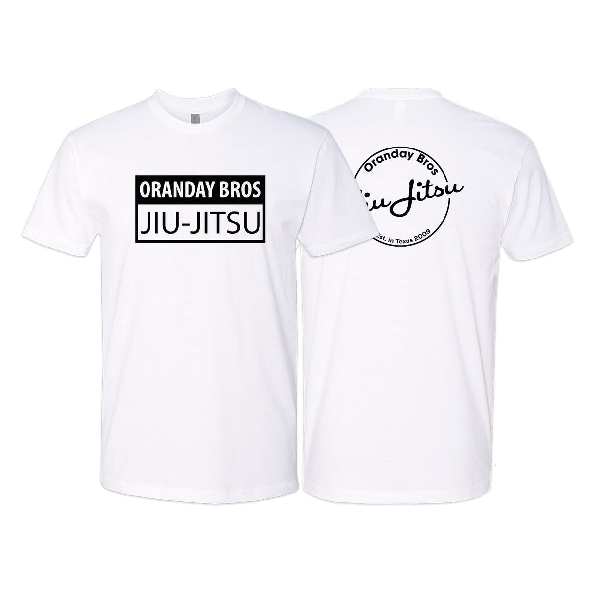 Oranday Bros Lumberton Jiu Jitsu Next Level Adult Shirts #8160 A