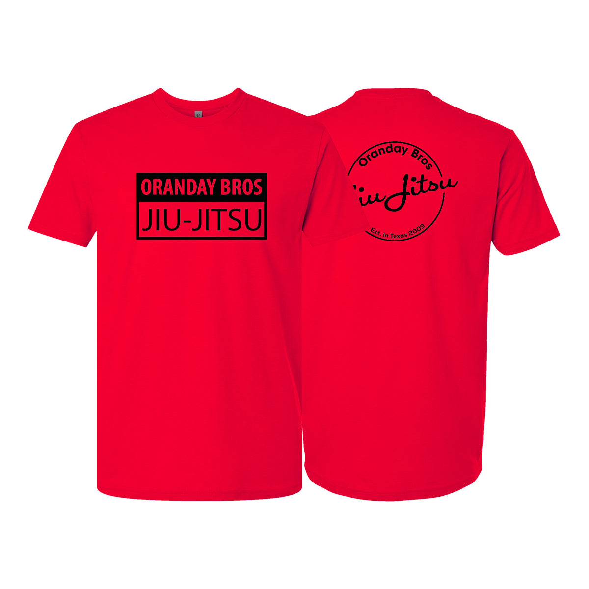 Oranday Bros Lumberton Jiu Jitsu Next Level Adult Shirts #8160 A