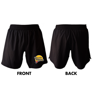 Warrior Defense BJJ All Black Shorts 2.0 #8161 A