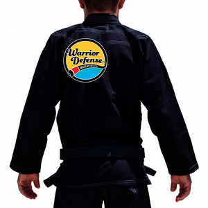 Warrior Defense BJJ Academy Adults Gi - Black #590 A