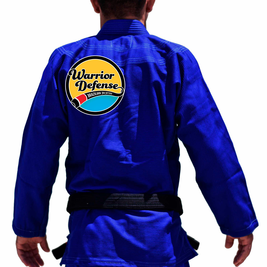 Warrior Defense BJJ Academy Kids Gi - Blue #590 A