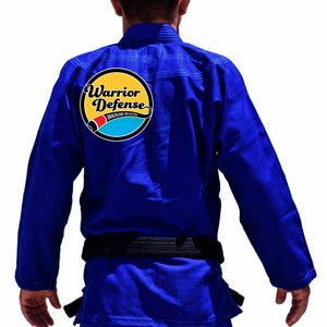 Warrior Defense BJJ Academy Kids Gi - Blue #590 A