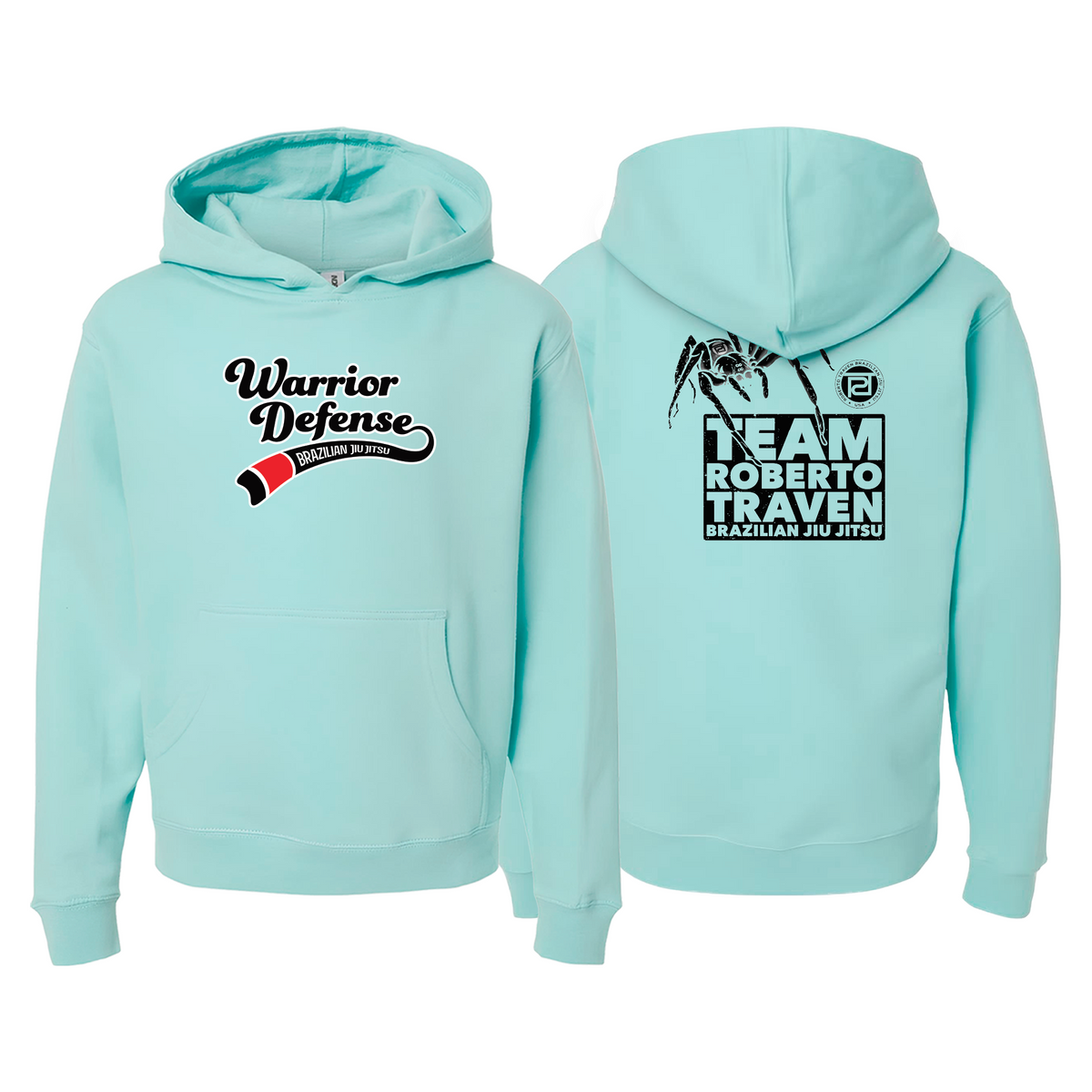 Warrior Defense BJJ Academy Sweater Kids Hoodie #8161 A