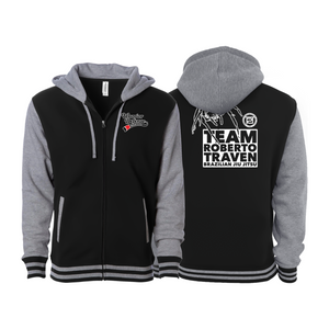 Warrior Defense BJJ Varsity Zip-Up Hoodies #8161 B