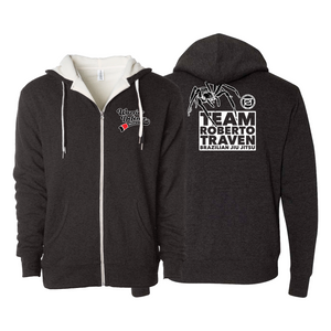 Warrior Defense BJJ Sherpa Lined Zip-Up Hoodie #8161 B
