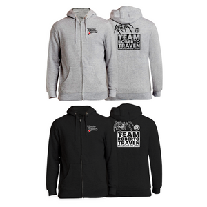 Warrior Defense BJJ Zip-Up Hoodies #8161 B