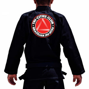 Tri Cities Jiu Jitsu Club Academy Kids Gi - Black #778 A