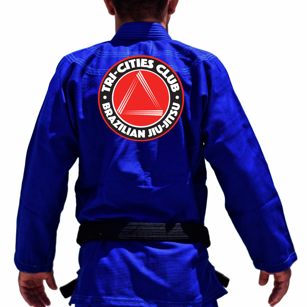 Tri Cities Jiu Jitsu Club Academy Adults Gi - Blue #778 A