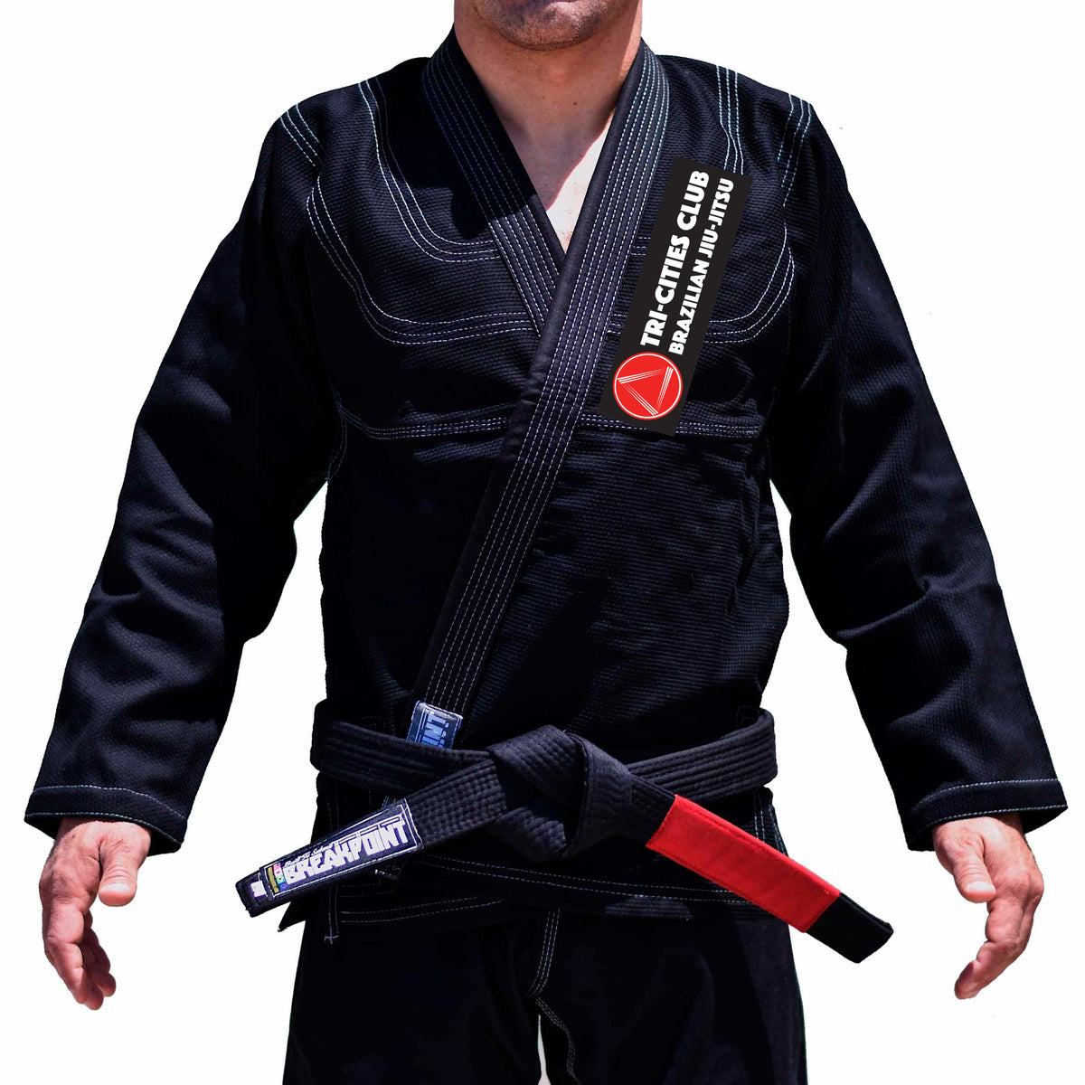 Tri Cities Jiu Jitsu Club Academy Adults Gi - Black #778 A