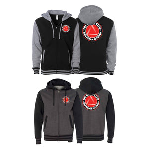 Tri Cities Jiu Jitsu Club Varsity Zip-Up Hoodies #8162 A