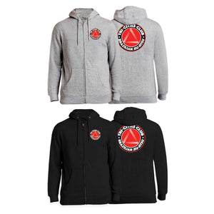 Tri Cities Jiu Jitsu Club Zip-Up Hoodies #8162 A
