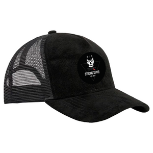 Strong Style MMA Suede Trucker Hat #8163 A