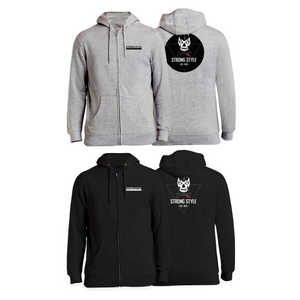 Strong Style MMA Zip-Up Hoodies #8163 B