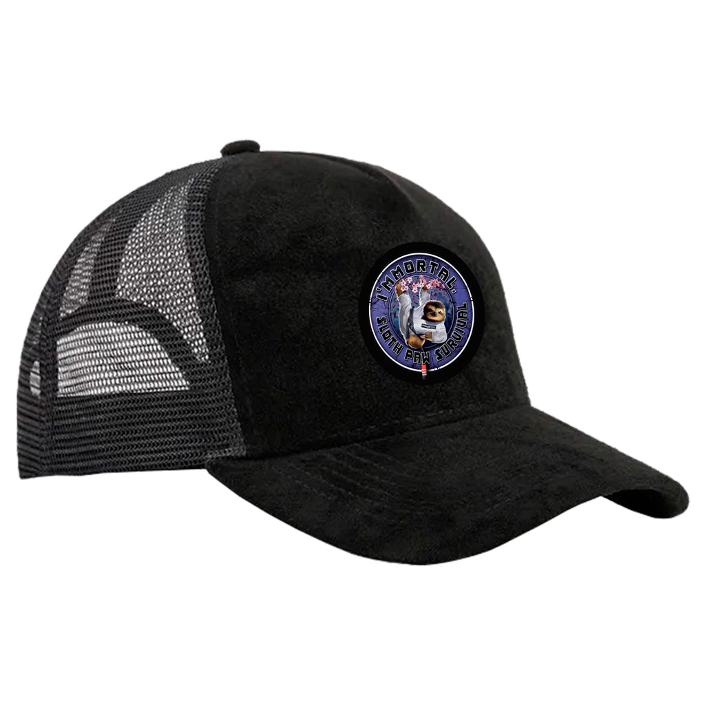 Immortal Suede Trucker Hat #8164 A