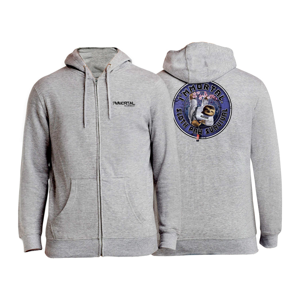 Immortal Zip-Up Hoodies #8164 B