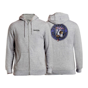 Immortal Zip-Up Hoodies #8164 B