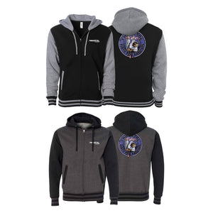 Immortal Varsity Zip-Up Hoodies #8164 B
